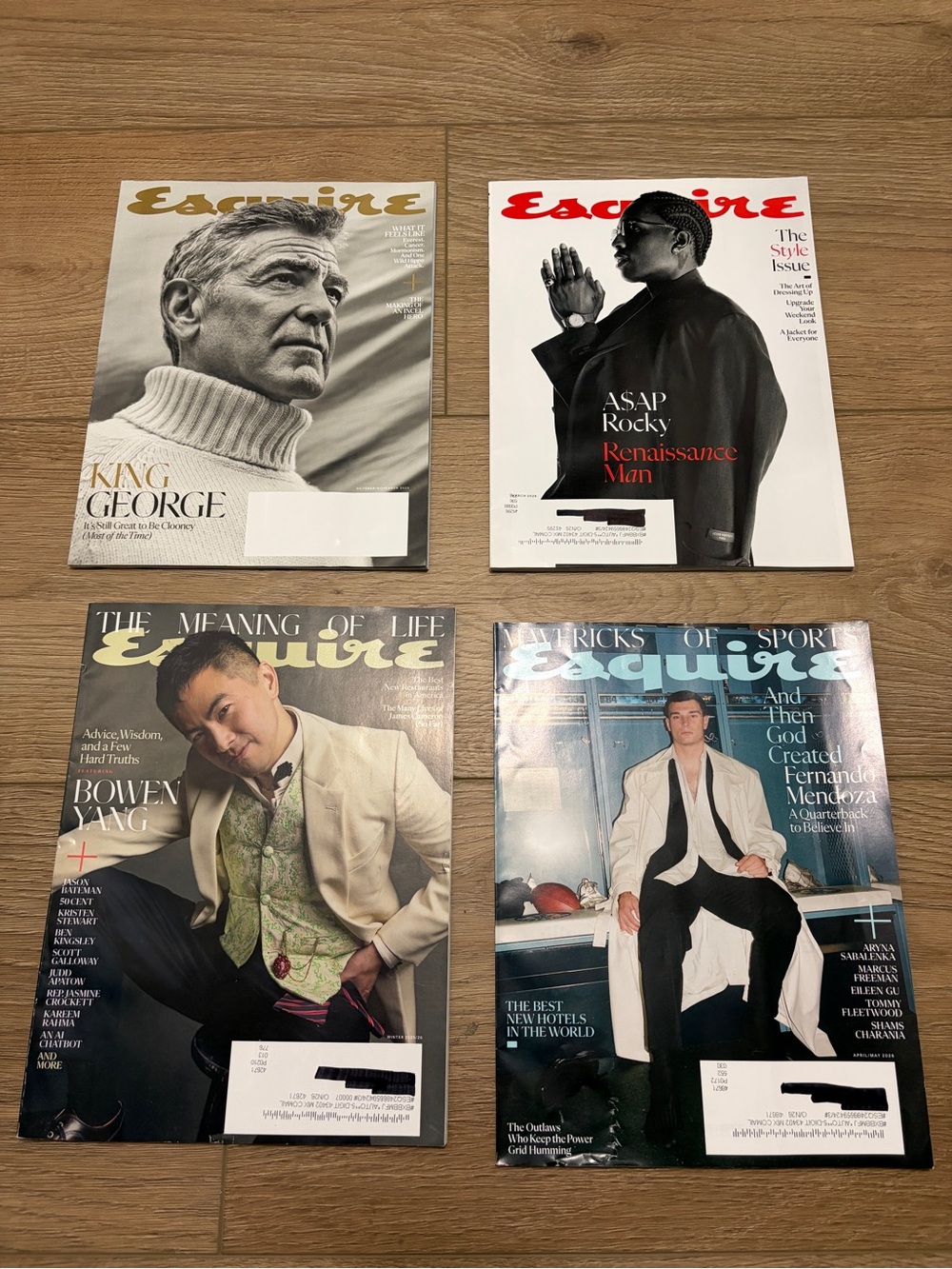 Esquire Magazine Lot of 4